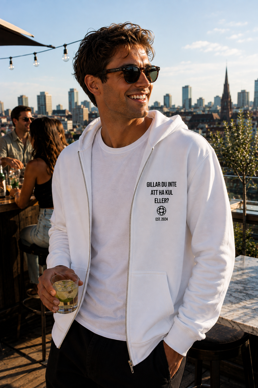 Zip Hoodie – Bright Collection